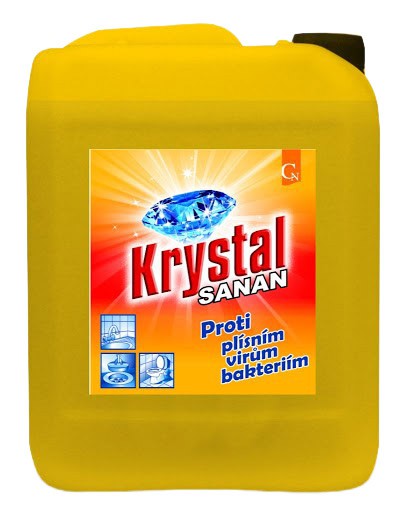 Krystal Sanan 5l proti plísni | Čistící, dezinf.prostř., dezodoranty - Odpady a plísně